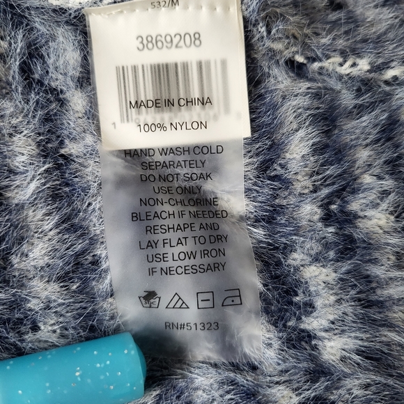 Court & Rowe soft fuzzy eyelash knit cardigan C25 - Picture 5 of 9